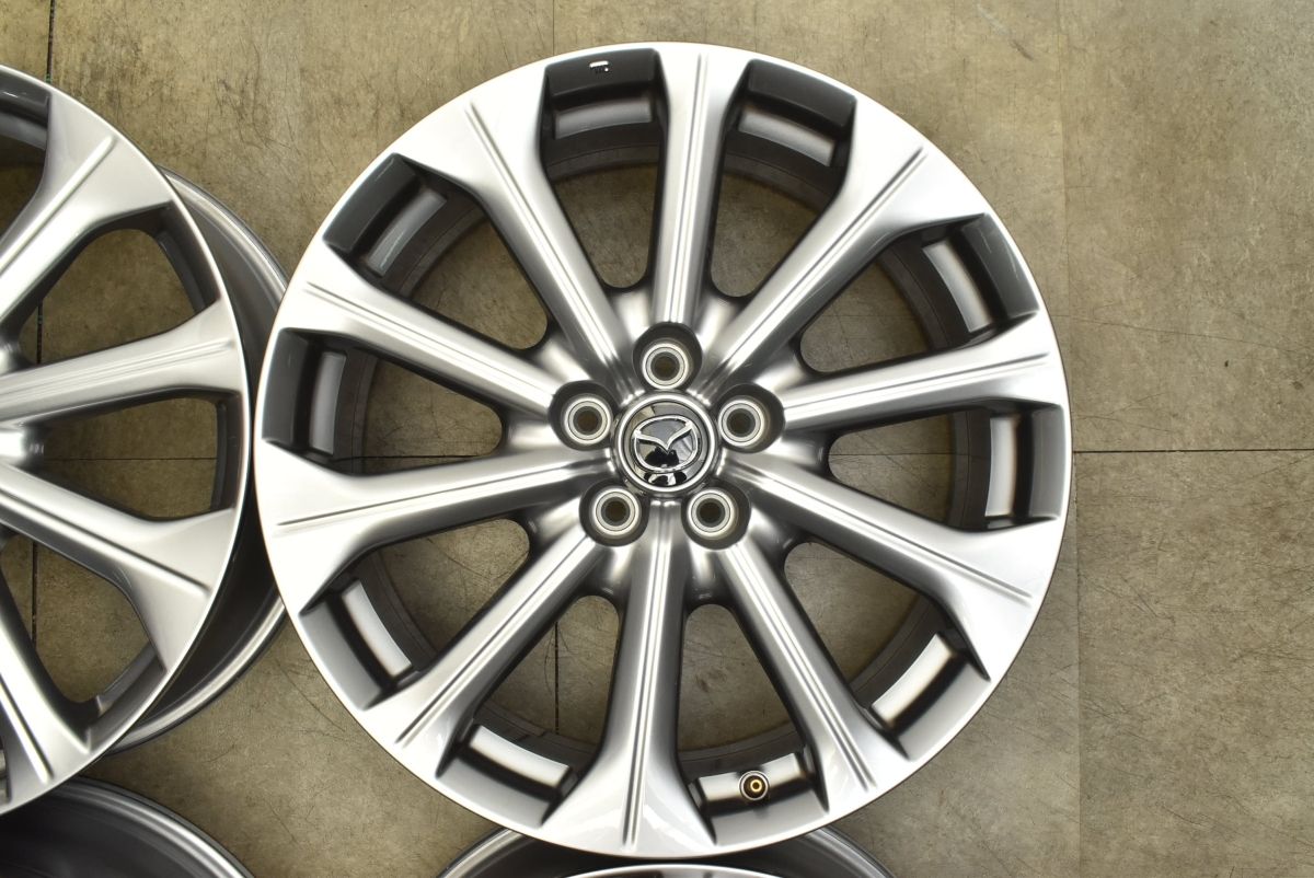 MAZDAホイール　純正　20インチ MAZDA cx-60 純正アルミホイール ブラック 20インチ 4本 - メルカリ
