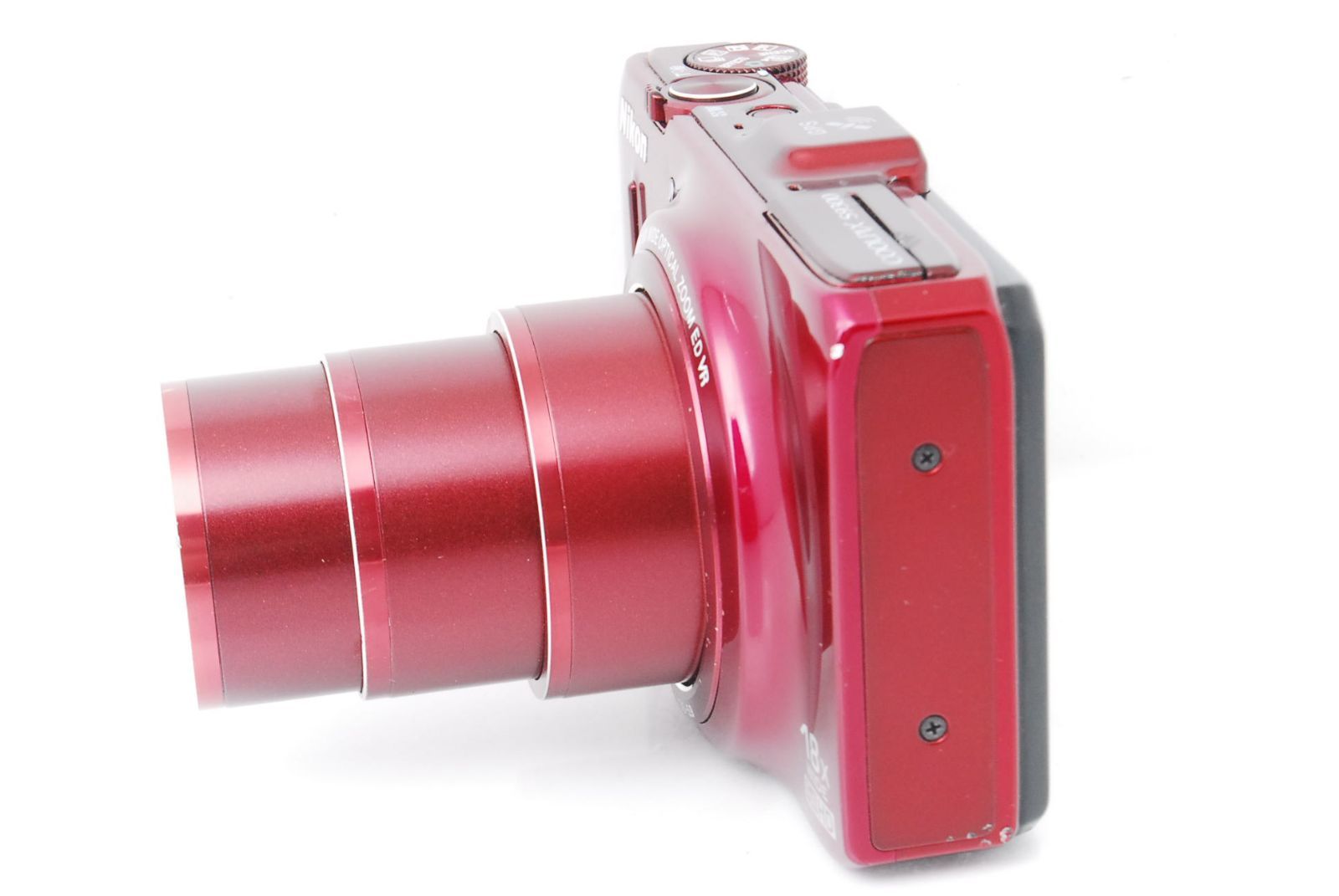 ✨美品✨Nikon COOLPIX S9300 レッド 赤 デジカメ 動作品 中古美品Nikon COOLPIX S9300 レッド