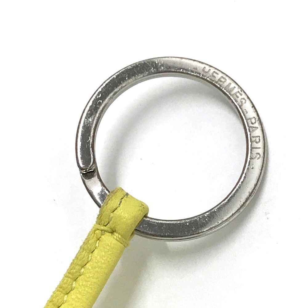 HERMES エルメス キーリング カルメン イエロー系 [240101355104] 551