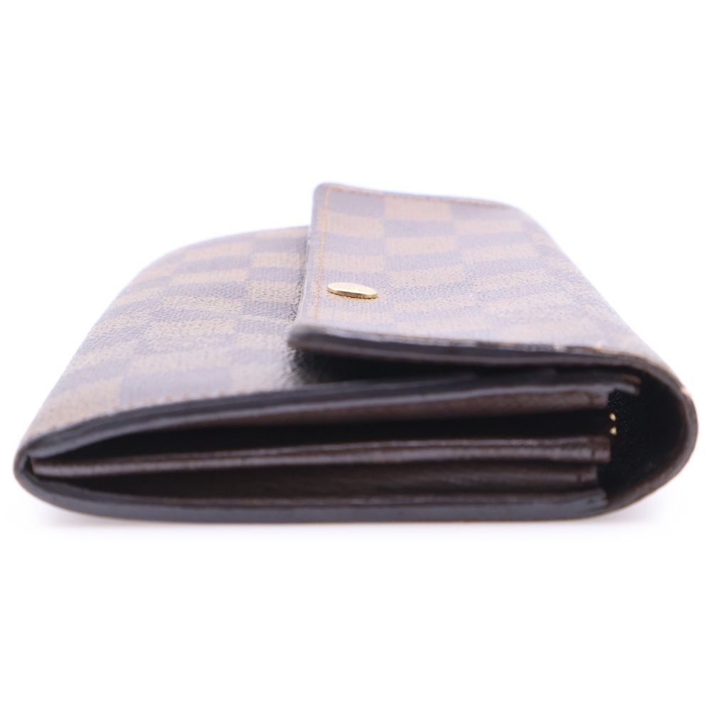‼️良品‼️ルイヴィトン ポルトモネカルトクレディ ダミエ 長財布 二つ折り財布 LOUIS VUITTON】ルイヴィトン『ダミエ ポルト ビエ カルト