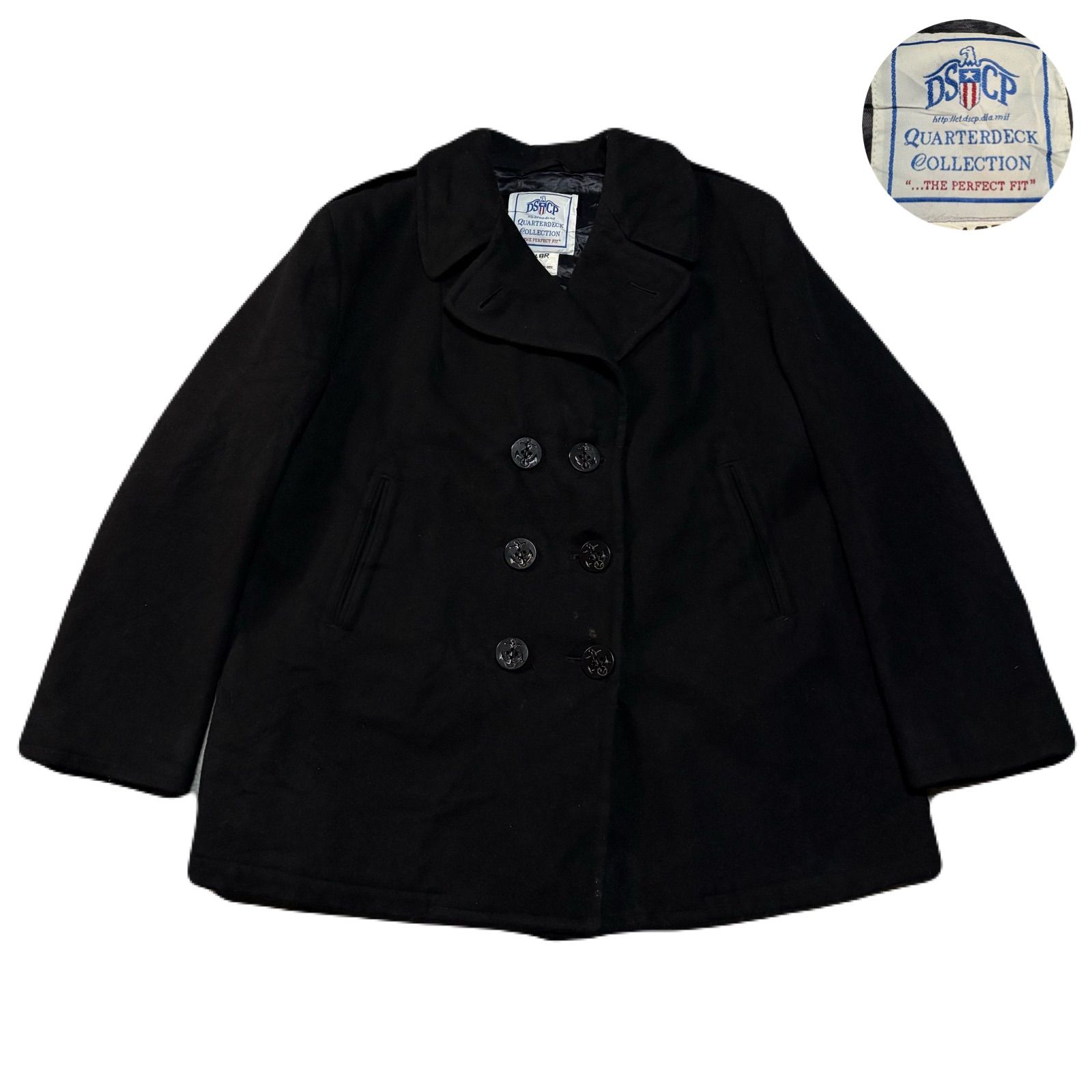 DSCP ディーエスシーピー ウールピーコート DSCP ディーエスシーピー PeaCoat Pコート ピーコート WoolCoat ウール