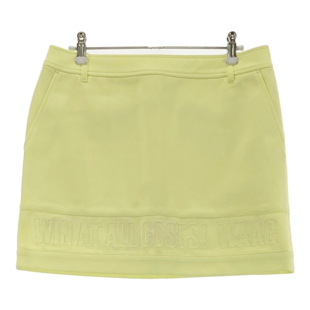 サイズ 3 WAAC ワック インナー付きスカート イエロー系 240101452432 ゴルフウェア レディース ストスト