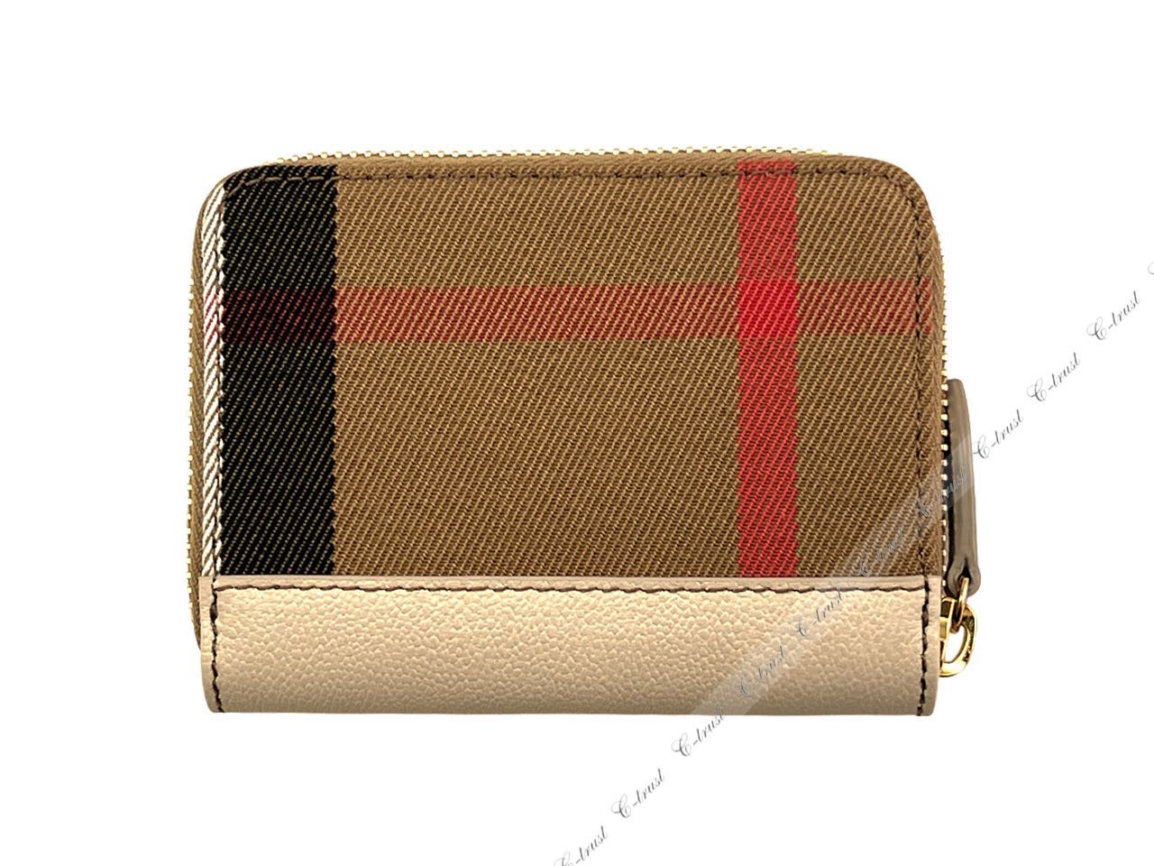 【BURBERRY】MINI ZIP AROUND コンパクト財布 BURBERRY バーバリー ミニ 財布 コイン カード ジップ