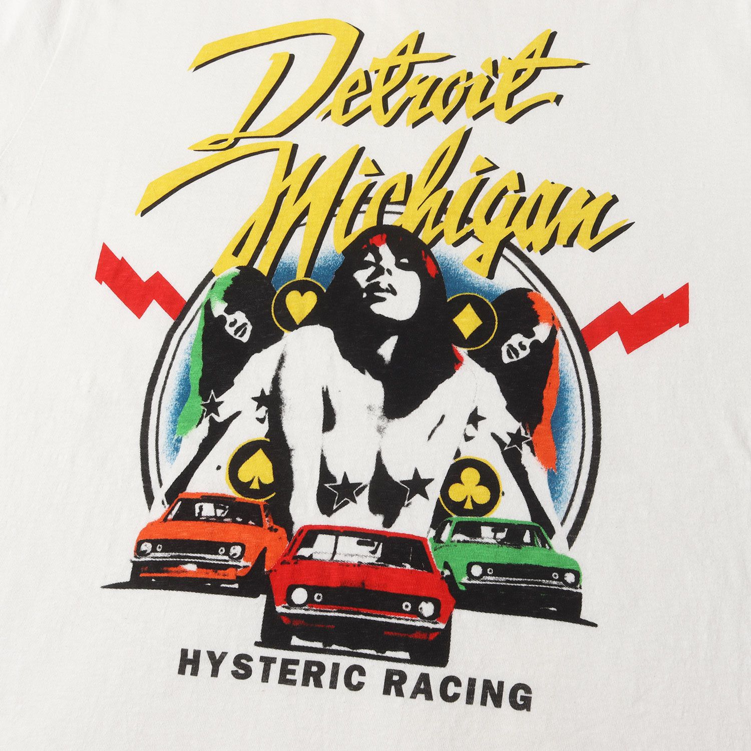 HYSTERIC GLAMOUR 半袖Tシャツ ダーティホワイト FREE HYSTERIC GLAMOUR 半袖Tシャツ ダーティホワイト FREE - メルカリ
