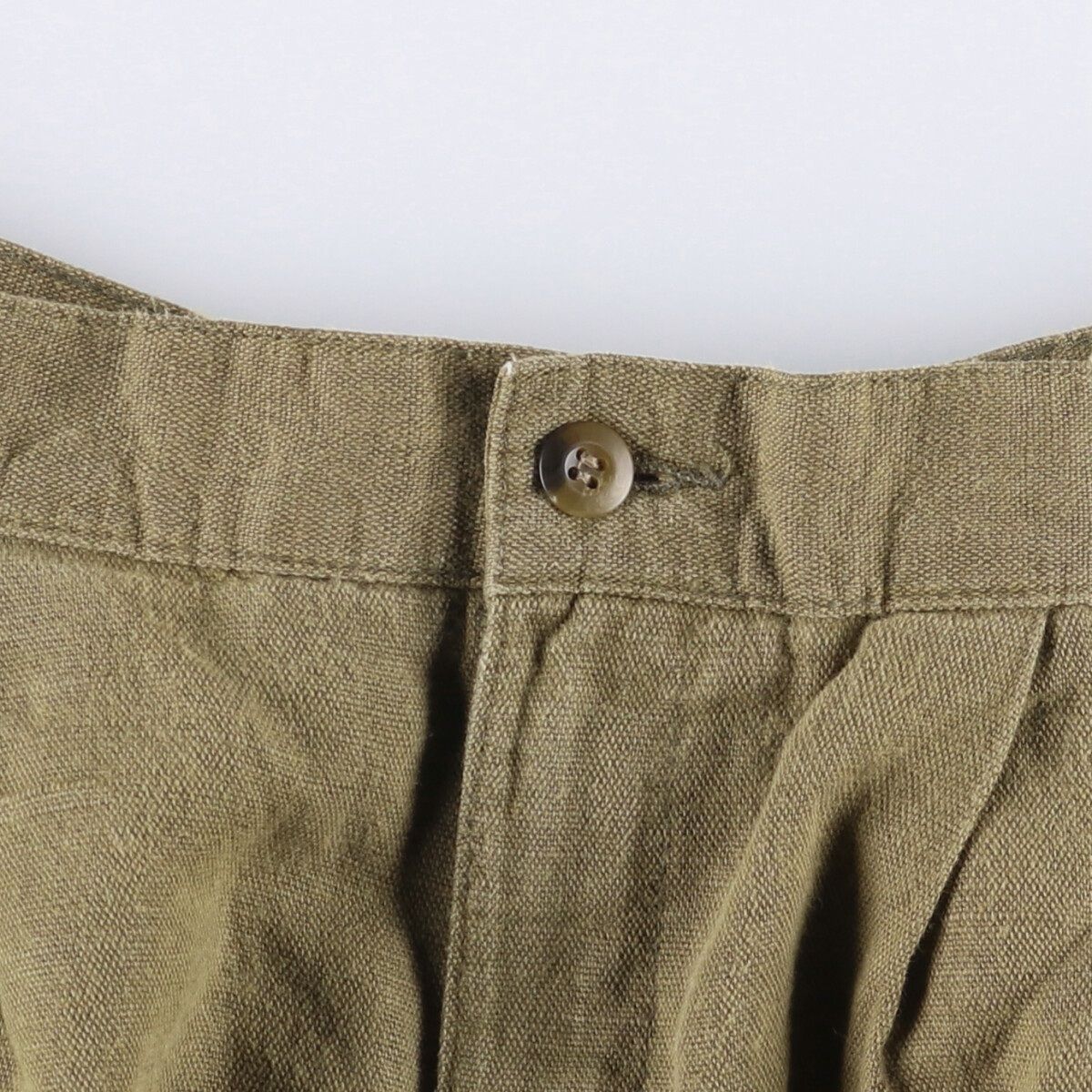 dockers ドッカーズ　リネン　パンツ　スラックス　W34 L32 2タック 古着 ドッカーズ DOCKERS khakis Relaxed Fit ツータック リネン