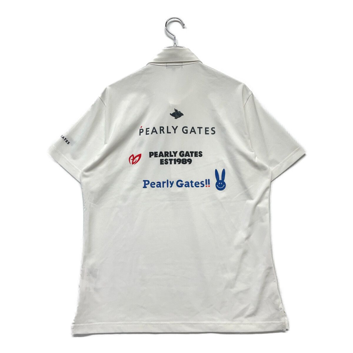 メンズ パーリーゲイツ PEARLY GATES 半袖ポロシャツ 6(LL) 白