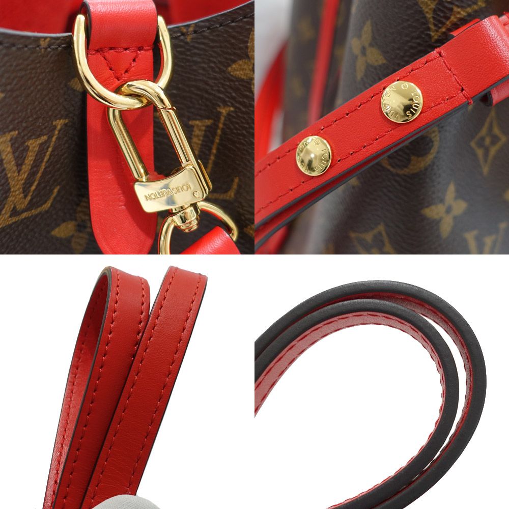 極美✨ ルイヴィトン M44021 ネオノエ MM コクリコ ICチップ LOUIS VUITTON】ルイ・ヴィトン ネオノエMM M44021 ショルダーバッグ