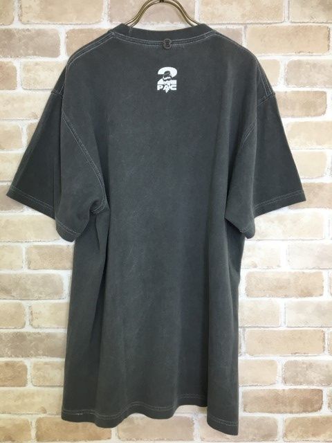 【中古】22SS Insonnia Projects ｲﾝｿﾆｱﾌﾟﾛｼﾞｪｸﾄ Tｼｬﾂ 半袖 ﾌﾟﾘﾝﾄ 2PAC ﾗｯﾊﾟｰ ｸﾞﾚｰ系 タグなし 33852921