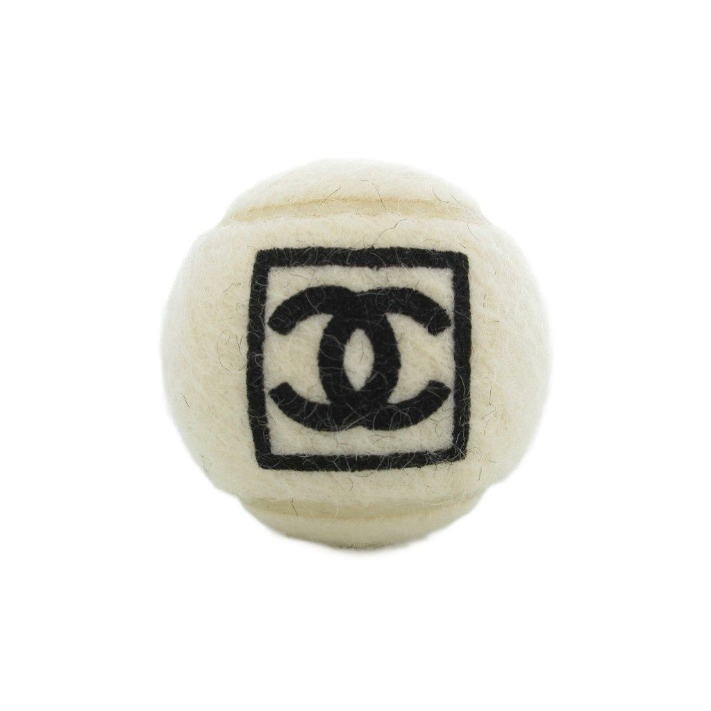 シャネル CHANEL 硬式 テニスボール ココマーク オフホワイト系 |UO GY19