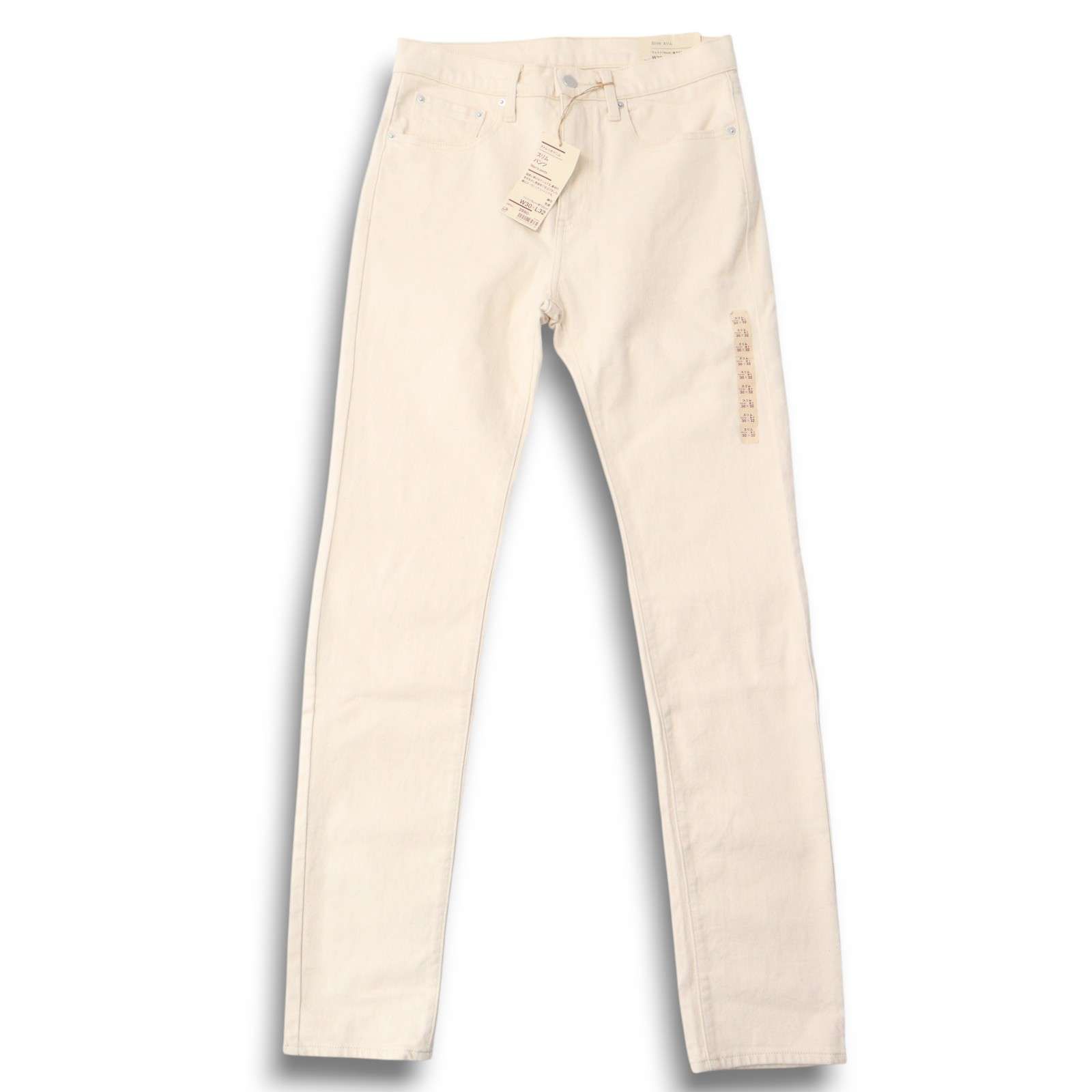 未使用 22SS】 MUJI 無印良品 通年 ストレッチ スリム デニム パンツ