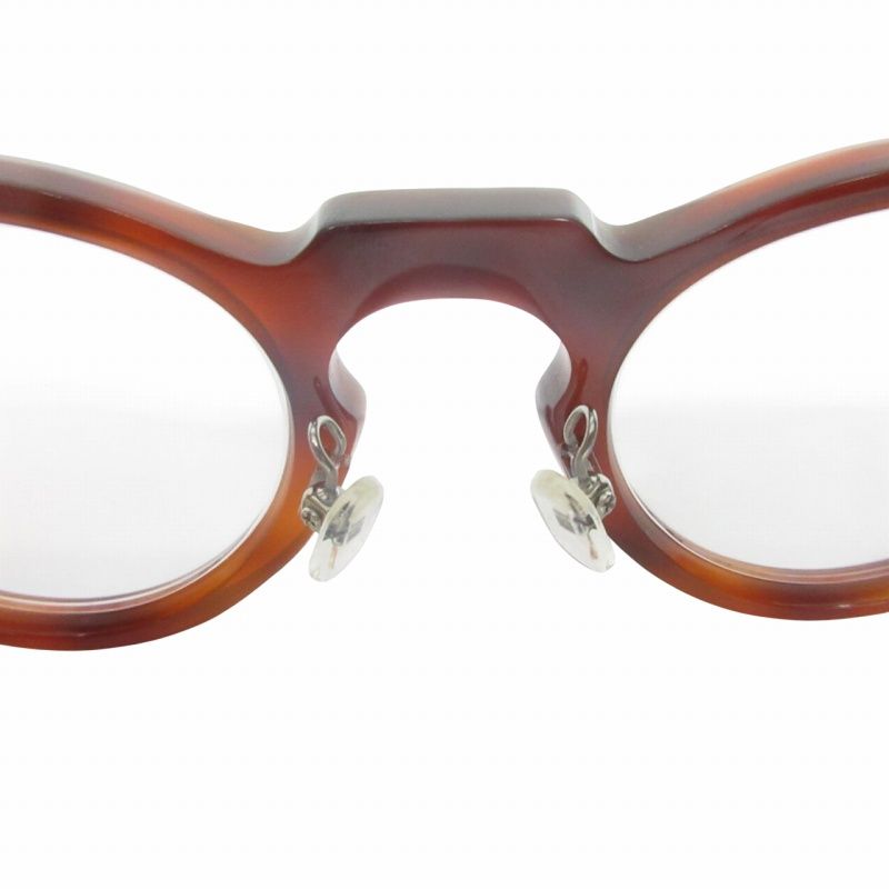 メガネ・老眼鏡 Lesca Vintage 60s round panto Sunglasses Lesca Panto 4mm Old 1960's Sunglasses France