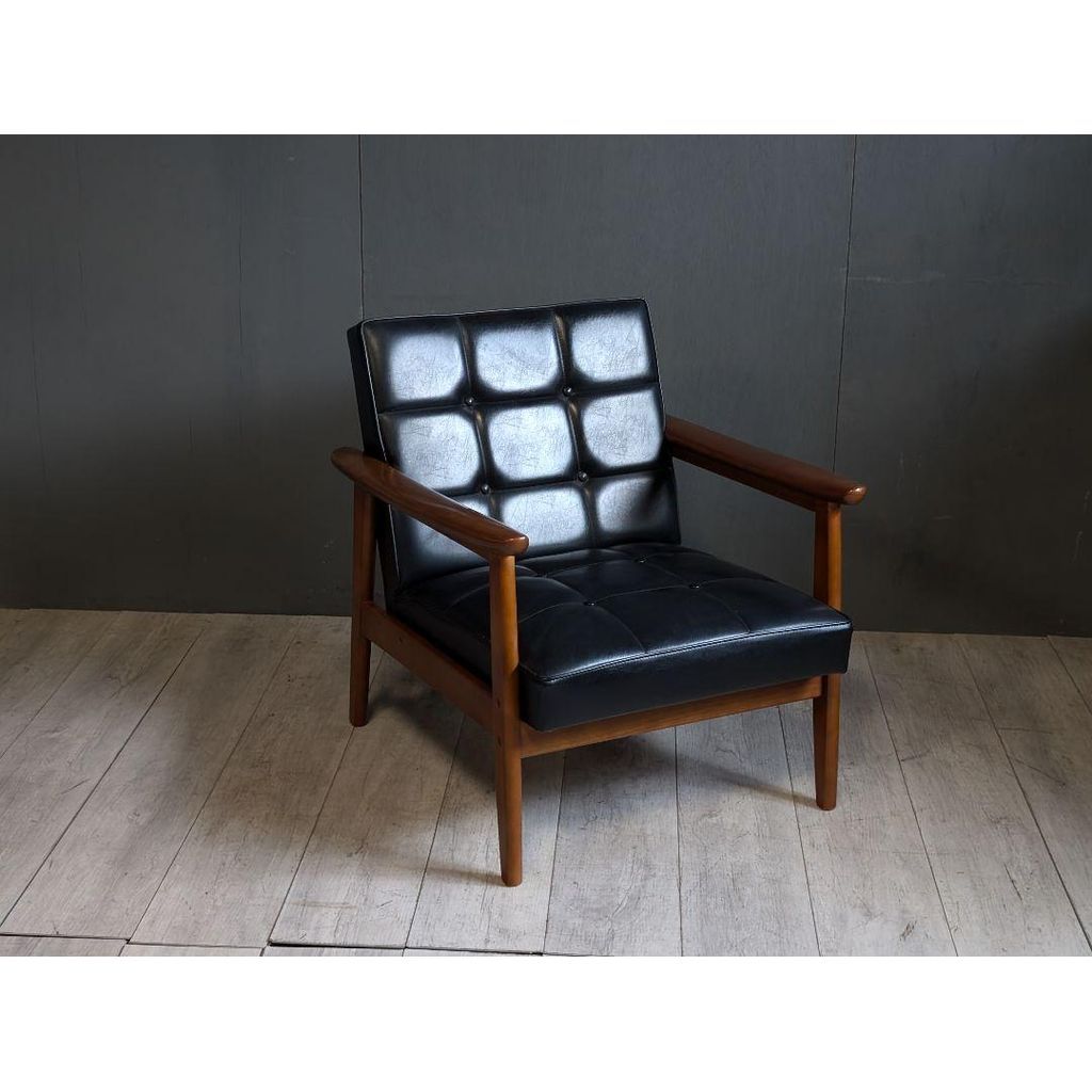 ①karimoku カリモク ダイニングチェア リビングチェア 合皮レザー IG