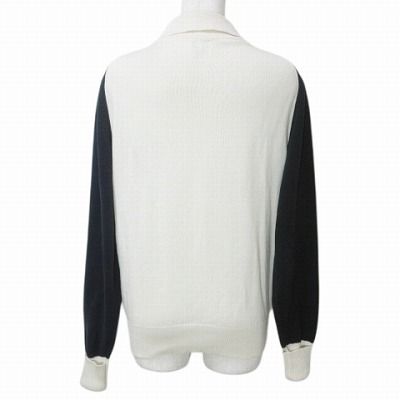 シャネル CHANEL スコットランド製 リボン ニット セーター ココ