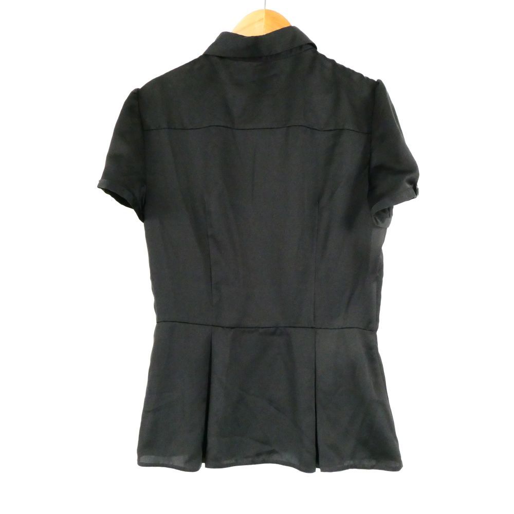 PRADA プラダ ポロシャツ レディース Mサイズ 半袖 Tシャツ コットン piazza_ps606-1