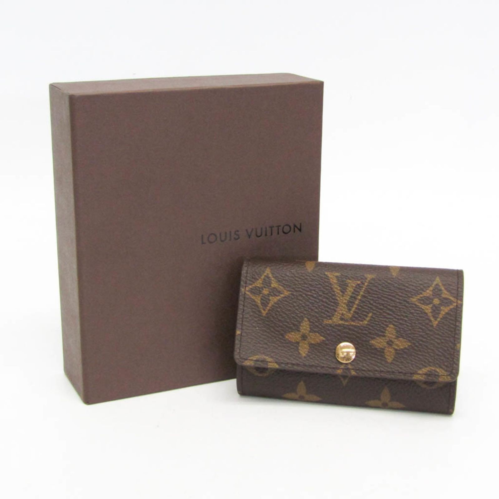 ルイ ヴィトン Louis Vuitton モノグラム ミュルティクレ6 M62630 メンズ レディース モノグラム キーケース ブラウン