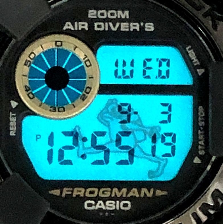 G-SHOCK ジーショック DW-8200BM-1T FROGMAN MEN IN BLACK 2