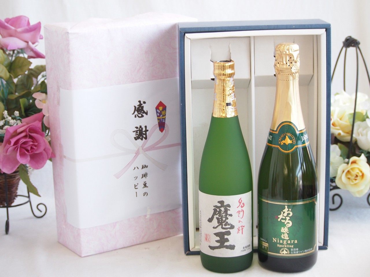 魔王 720ml 佐藤白 720ml 人気いも焼酎2本 ギフト箱入り プレミアムな