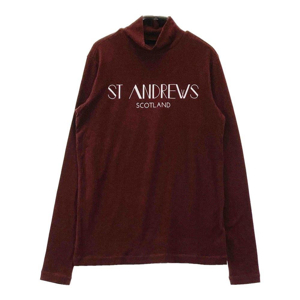 サイズ：S ST ANDREWS セントアンドリュース ハイネック長袖T