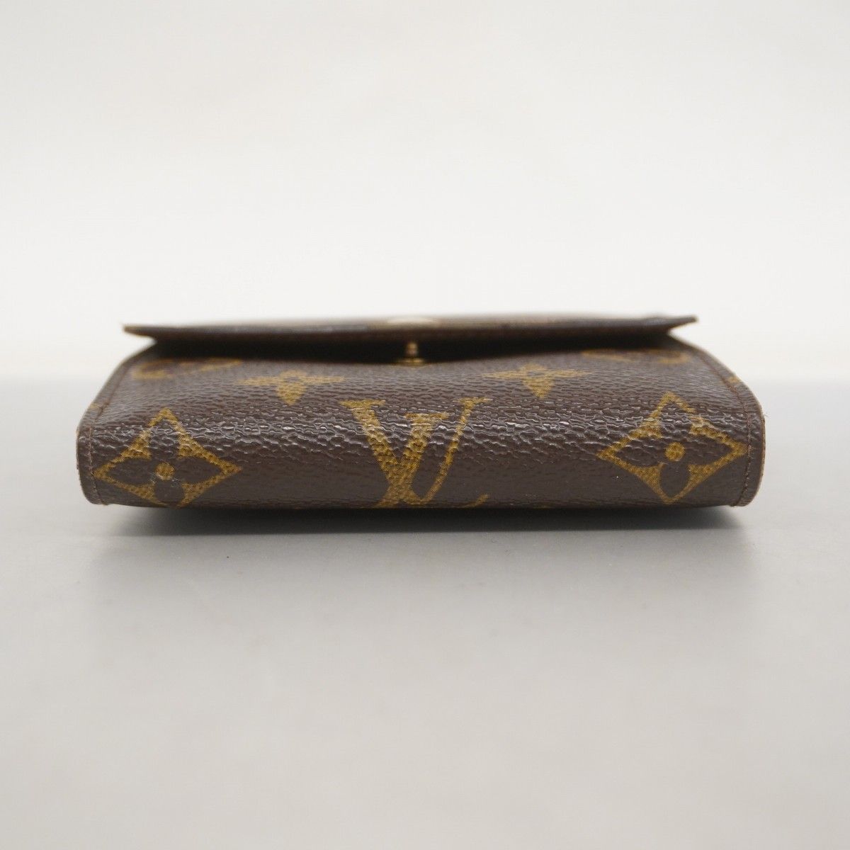 5ic3670 ルイヴィトン 三つ折り財布 モノグラム ポルトフォイユエリーズ M61654 ブラウン レディース