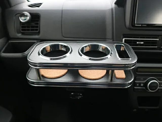 700系アトレー 21 12～ フロントテーブル マッドブラック BKｘシルバー BRIGHTFACE_UK