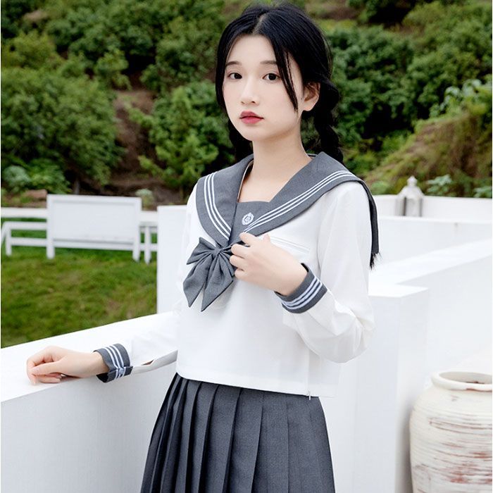 ☆ 半袖 ☆ XL ☆ セーラー服 JK制服 3点セット セーラー服 JK