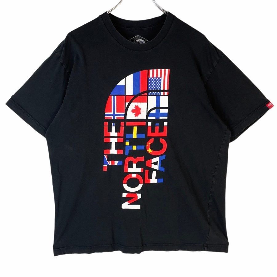 ザノースフェイスThe North Face半袖Tシャツ万国旗世界の国旗 ザノースフェイスThe North Face半袖Tシャツ万国旗世界の国旗