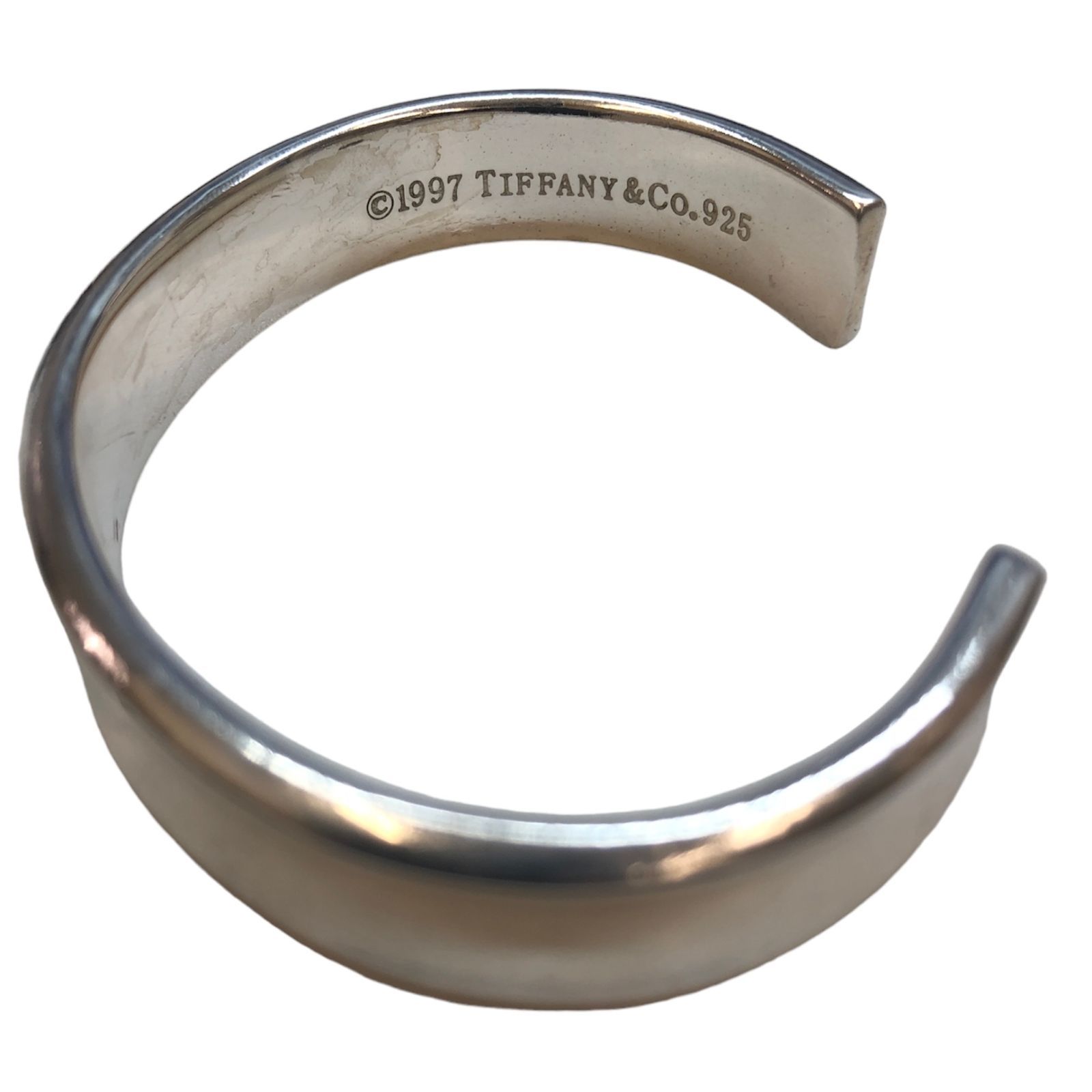 ティファニー ナロー バングル SV925 TIFFANY&Co. ティファニー 1837 バングル ナロー オープン 腕輪