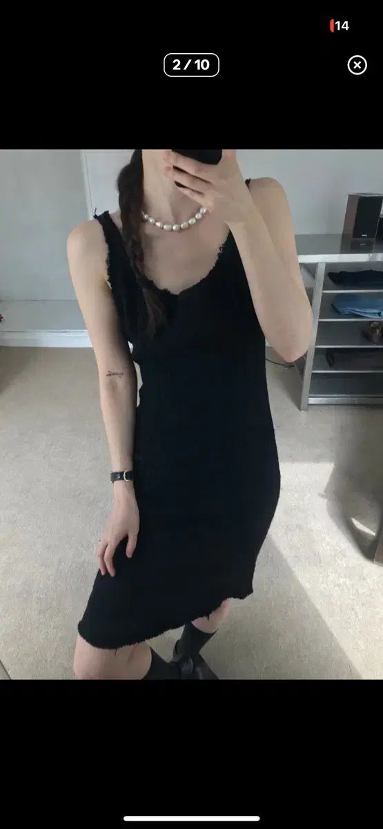ヴィンテージ PRADA プラダ ツイード ドレス