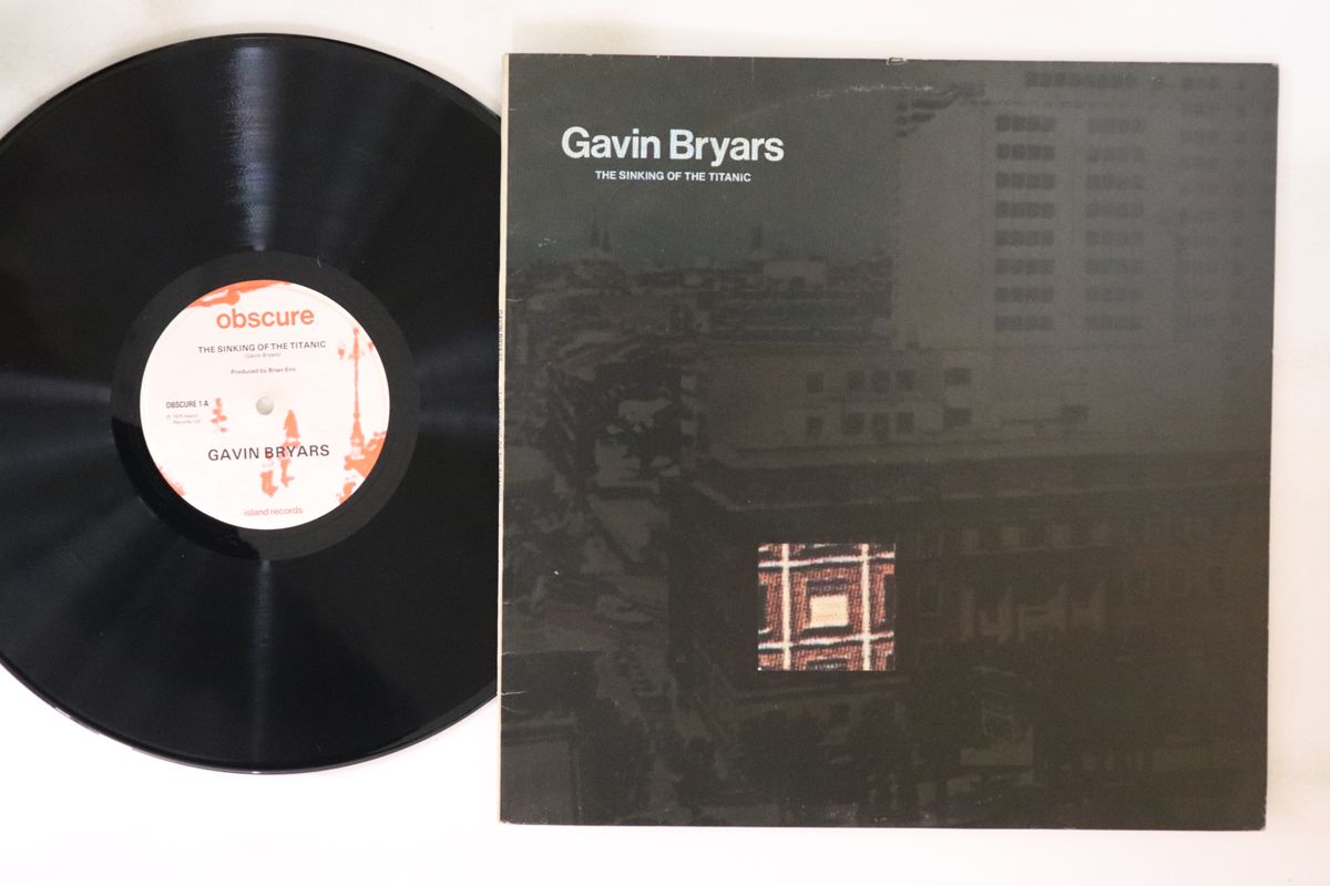 英LP Gavin Bryars Sinking Of The Titanic OBSCURE1 OBSCURE /00260