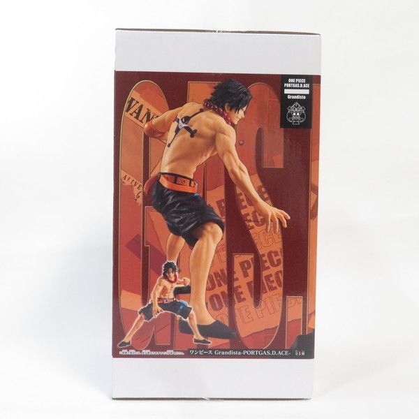 中古 未開封品 Grandista ワンピース PORTGAS.D.ACE エース