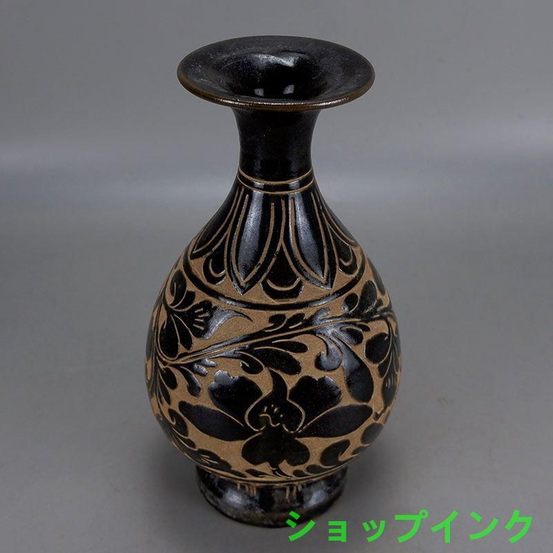 宋代兄窯開片金象嵌宝石象耳四方瓶景徳鎮 陶磁器 装飾品 現代工芸品 美術品 置物 宋代兄窯開片金象嵌宝石象耳四方瓶景徳鎮 陶磁器 装飾品 現代