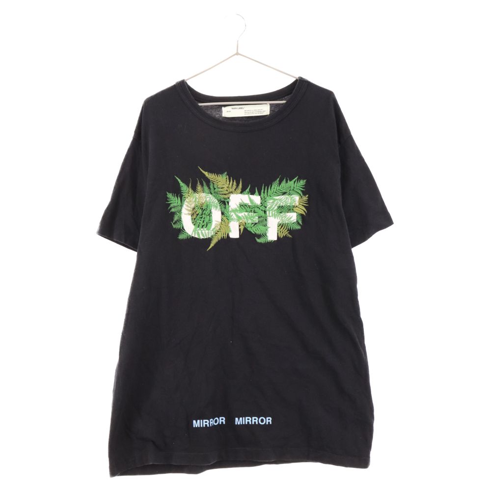 OFF-WHITE (オフホワイト) MIRROR MIRROR MEN T-SHIRT ミラーミラー ...