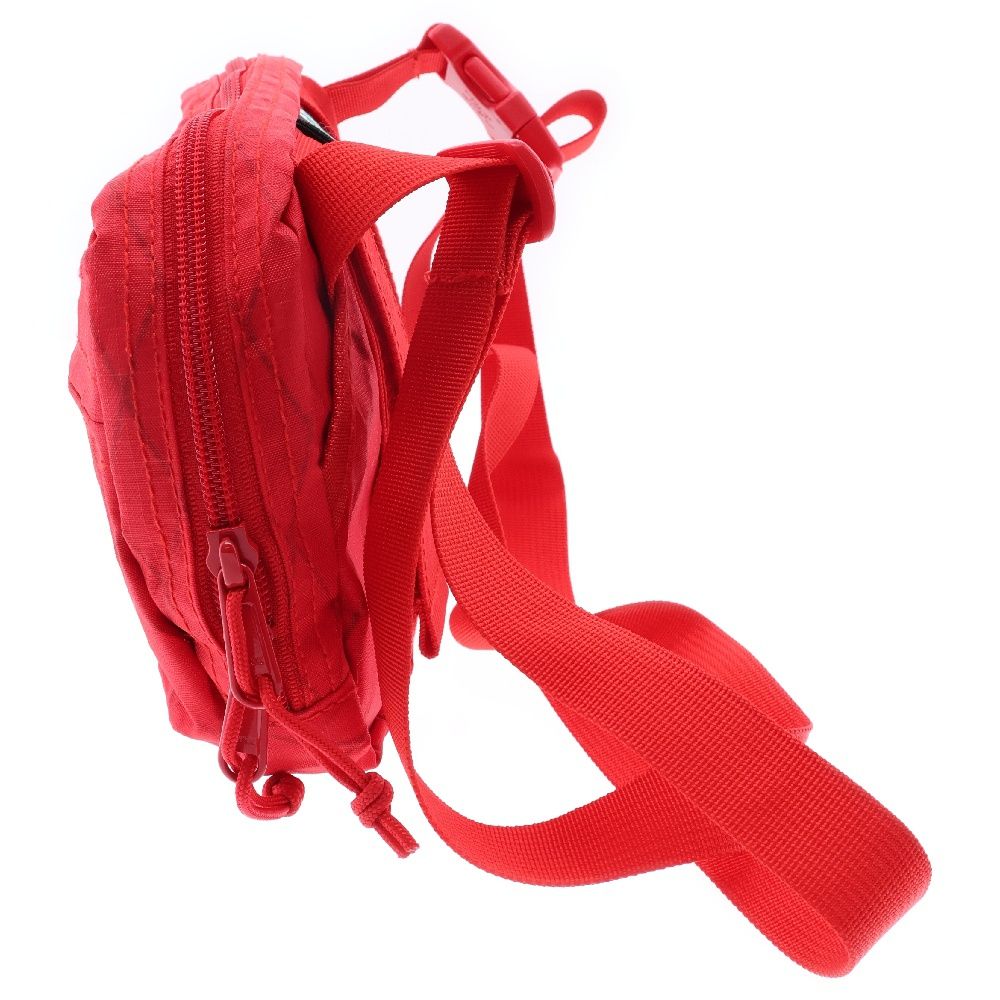 SUPREME (シュプリーム) 18AW Shoulder Bag ロゴプリント メッシュ 