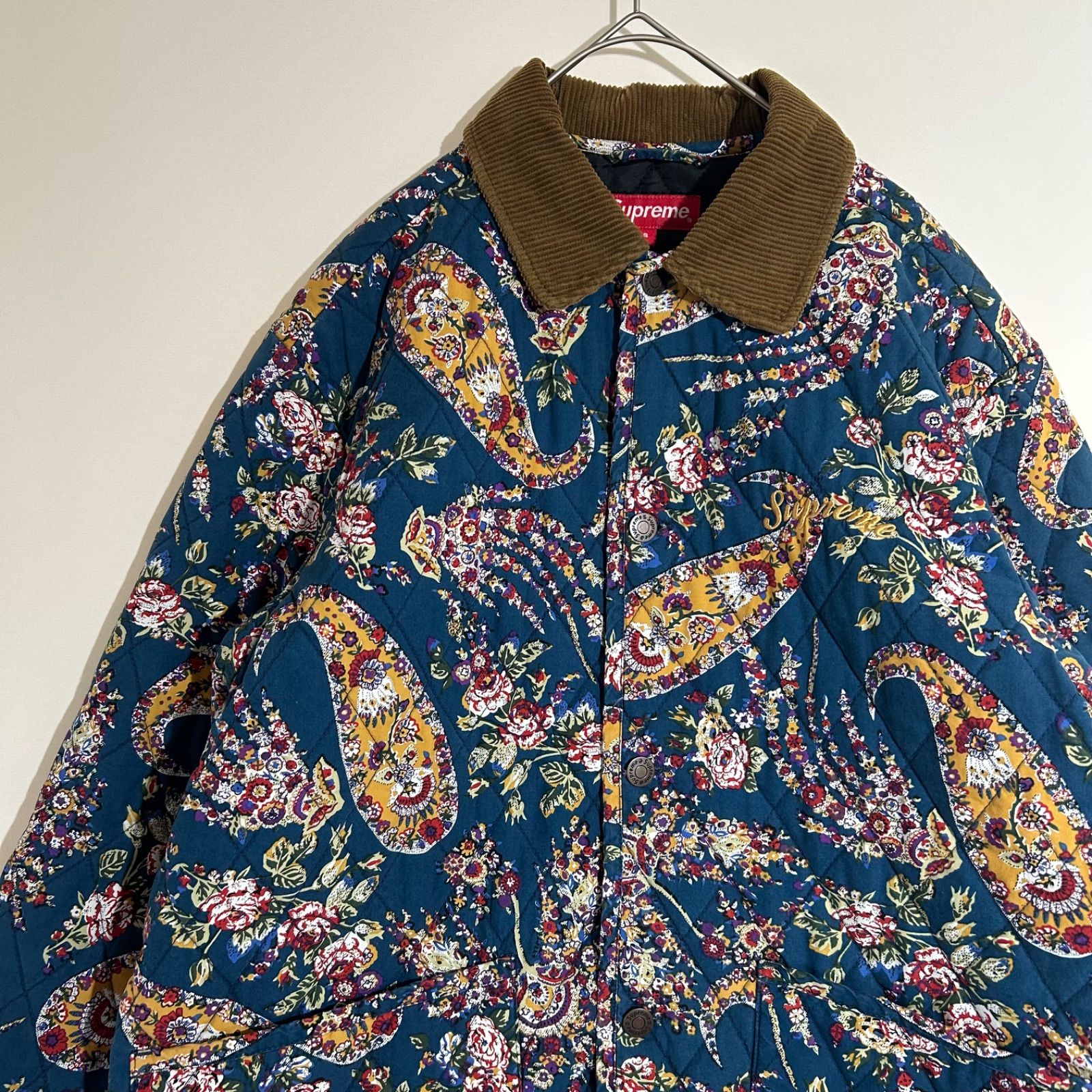 シュプリーム SUPREME Quilted Paisley Jacket 2019AW S
