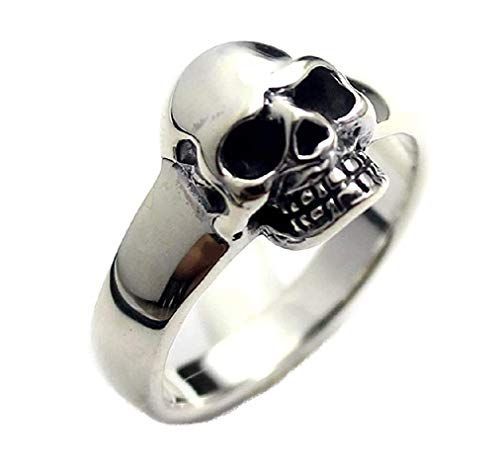 RingSize 15 スカル ドクロ 骸骨 リング 指輪 シルバー９２５ 15
