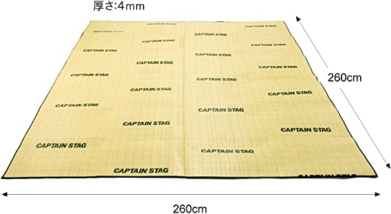 人気セール 260cm キャプテンスタッグ(CAPTAIN STAG) キャンピング