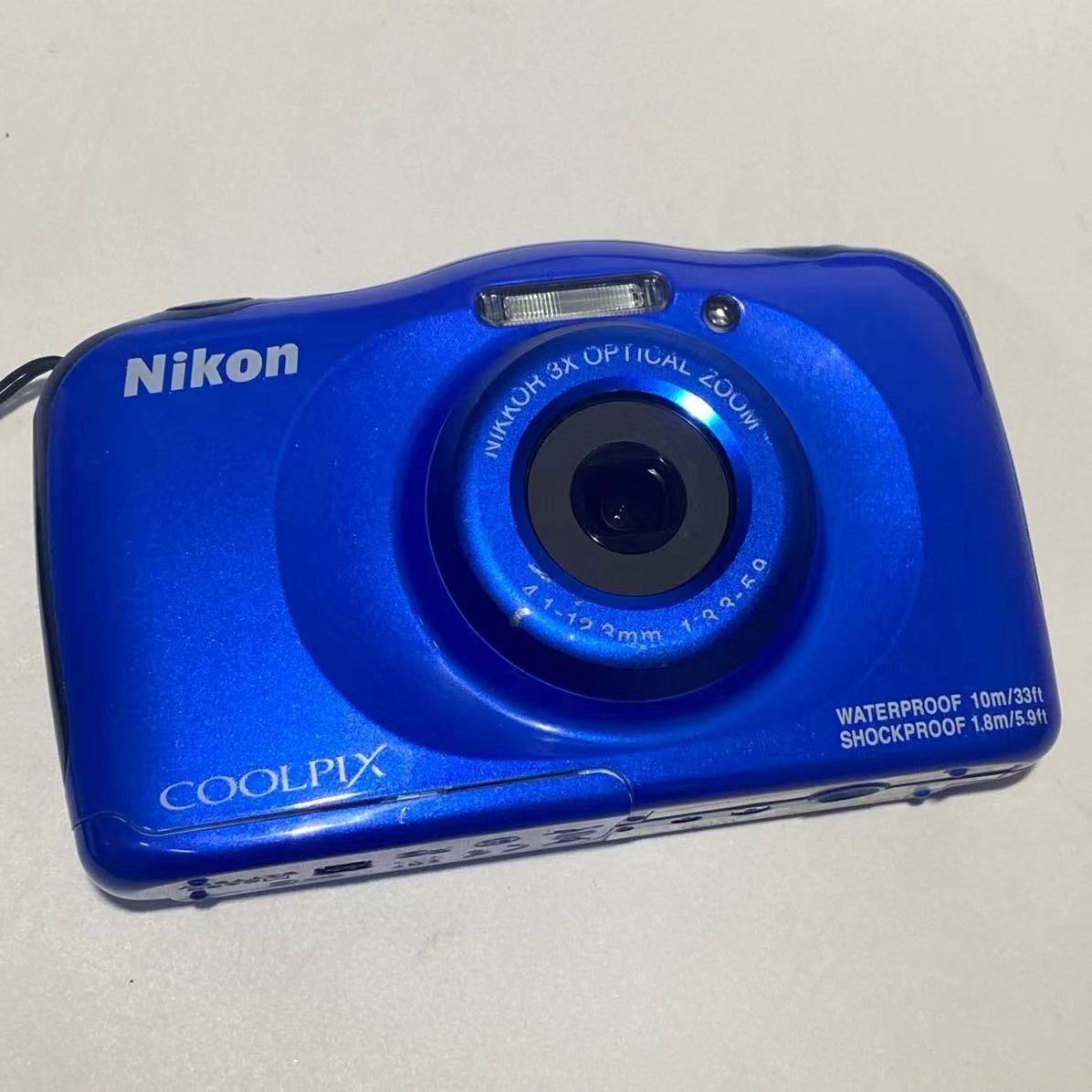 Nikon COOLPIX W100 青 防水カメラ Amazon | Nikon デジタルカメラ