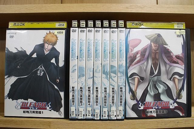 ブリーチ BLEACH 斬魄刀異聞篇 DVD 全9巻 2022新作モデル - アニメ