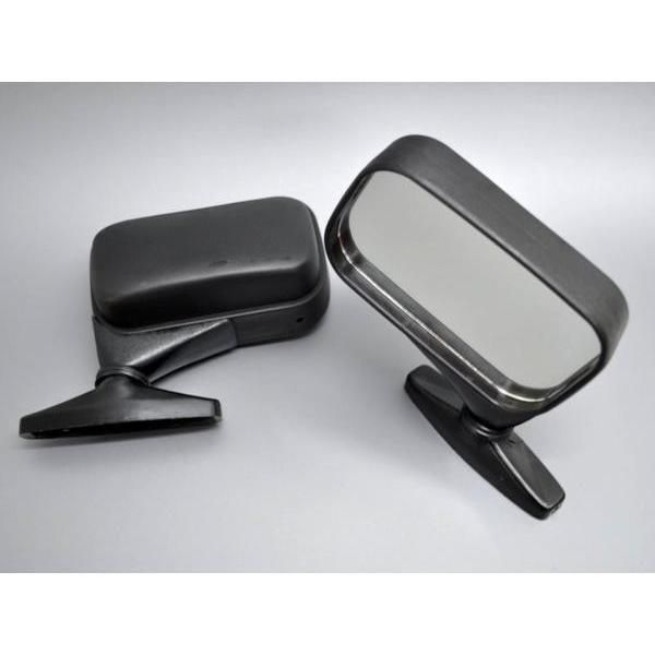 トルネードタイプ ブラック 汎用 ドアミラー