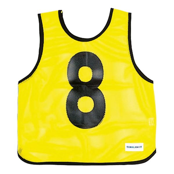 ゼッケン・ゲームベスト 蛍光イエロー スポーツ用品 TOEI LIGHT