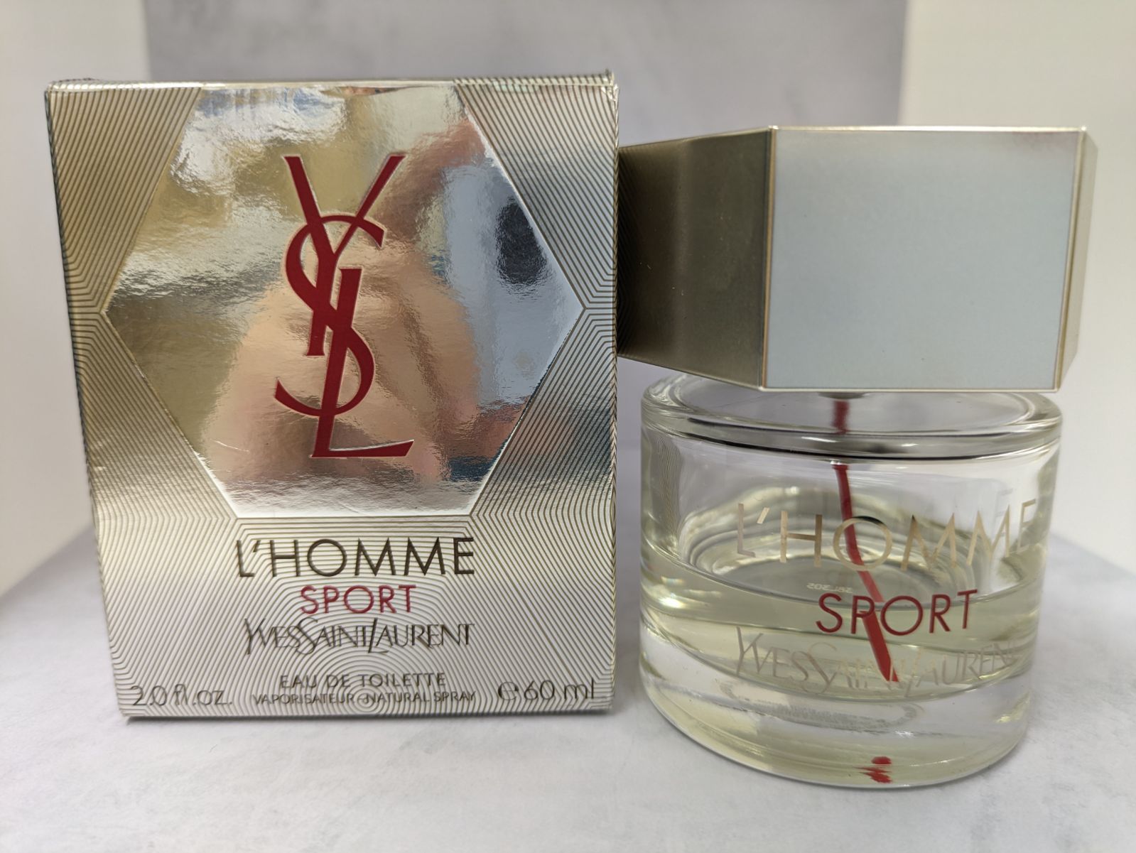 イヴサンローラン ロム スポーツ / YVESAINTLAENT L′HOMME SPORT 外箱
