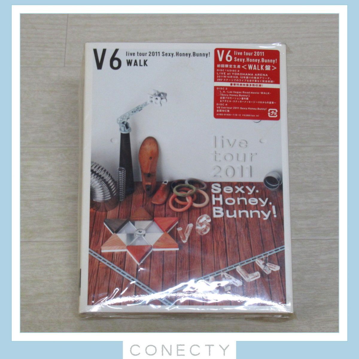 SEAL限定商品 V6live - 2011 tour Sexy.Honey.Bunny! tour Sexy.Honey 