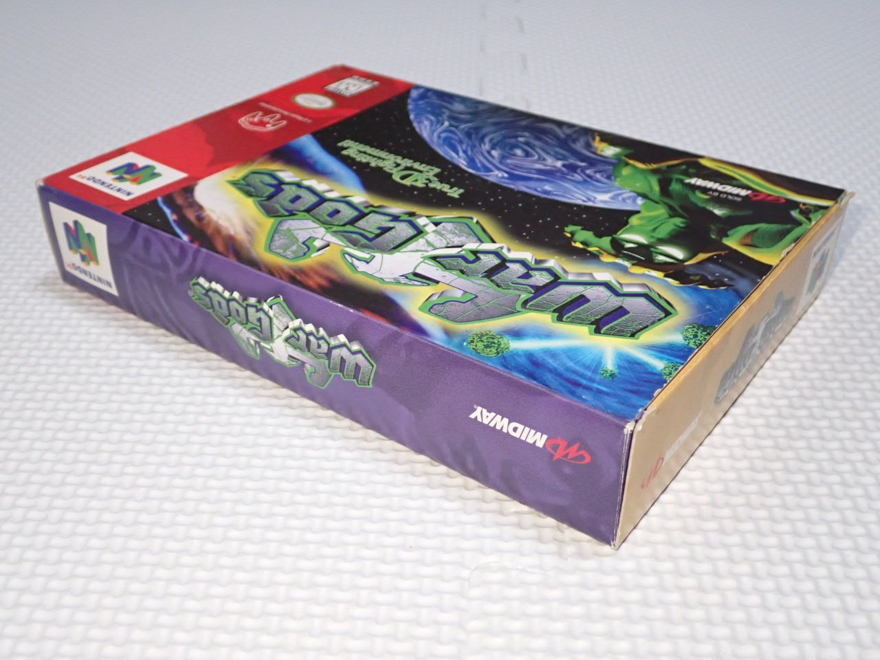 N64☆WAR GODS 海外版 北米版 端子清掃済 ポスター付☆箱付