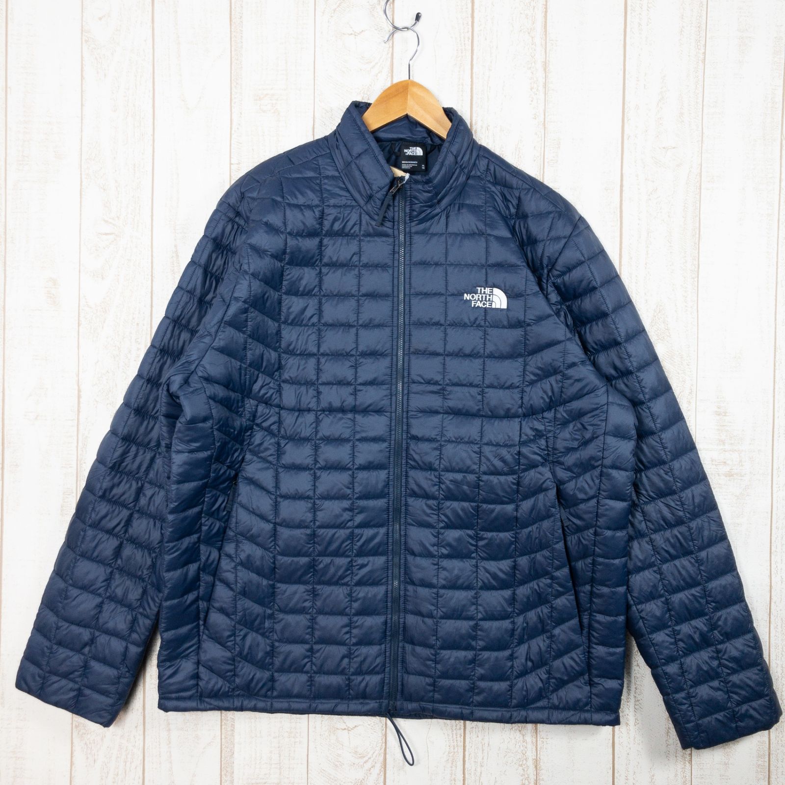新品 ノースフェイス Thermoball Eco Jacket US:XL Men's XL ネイビー系】 The North Face ( ザ・ノースフェイス ) サーモ