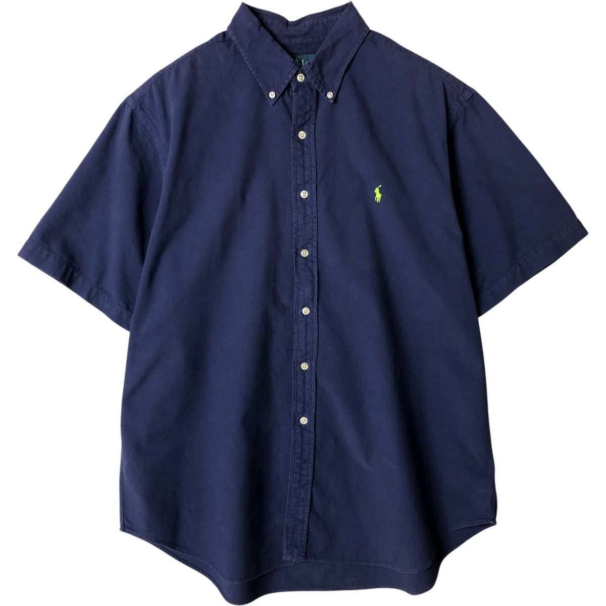 古着 ラルフローレン Ralph Lauren 半袖 ブランド ポロ シャツ キッズ ボーイズ 子供服 ビッグロゴ 鹿の子 マルチカラー クレイジーパターン 紺他 ネイビー  24aug05 中古・古着通販POLO RALPH LAUREN (ポロ・ラルフローレン) 半袖