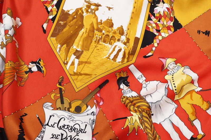 □ヴィンテージ□HERMES エルメス ≪LE CARNAVAL DE VENISE