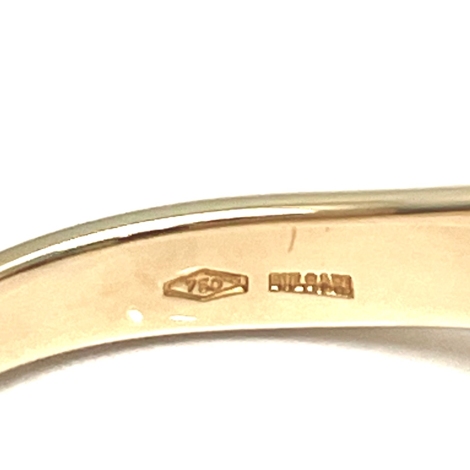 BVLGARI ブルガリ 750YG フェディリング 9号 BVLGARI ［銀座店］BVLGARI ブルガリ 355309 #48 フィオレヴァー