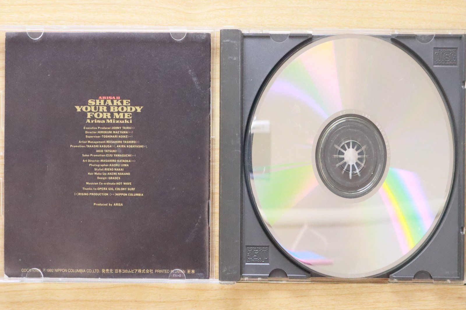 国内盤CD☆観月ありさ/Alisa Mizuki□ SHAKE YOUR BODY FOR ME