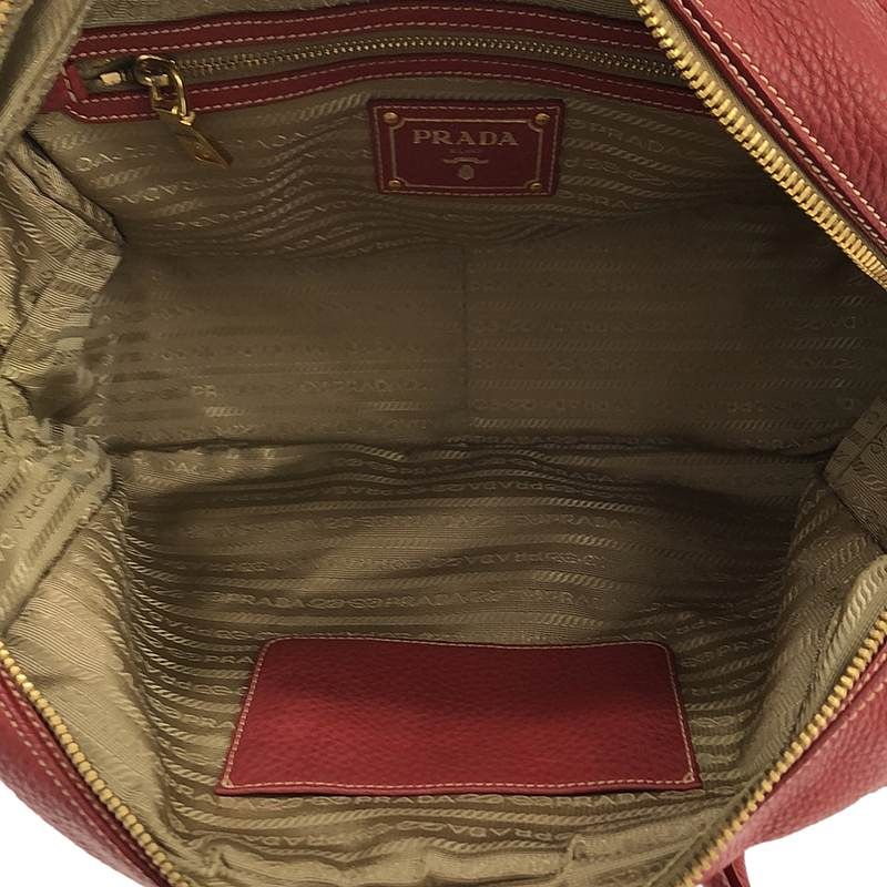 PRADA / プラダ | 2Way レザー ショルダー トートバッグ