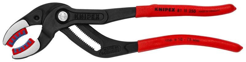 KNIPEX パイププライヤー プラスチックアゴ付 SB 8111-250